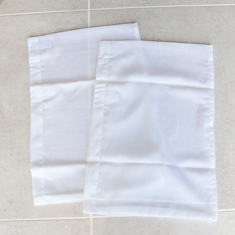 替え袖 襦袢用 替袖 テープ付 襦袢別売り ホワイト レディース 日本製  （7733600400）