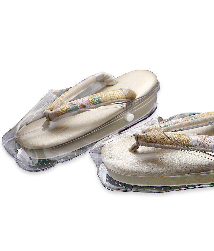 【草履カバー おとも】雨具 雨草履 Lサイズ 24.0～24.5cm対応 和装小物 （7810600200）【取り寄せ品】