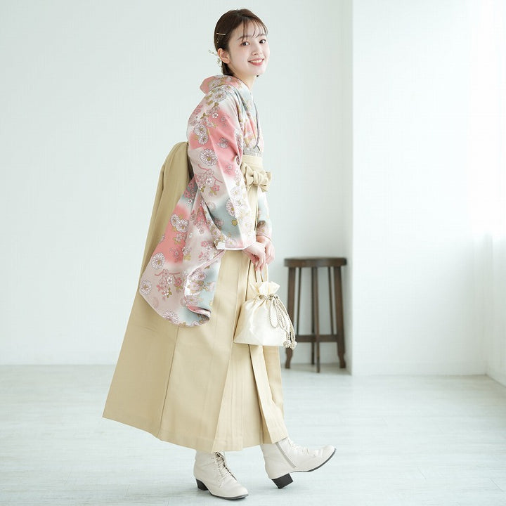 レンタル品】ひよこ商店 2尺袖 袴 17点セット 91-99cm レトロ