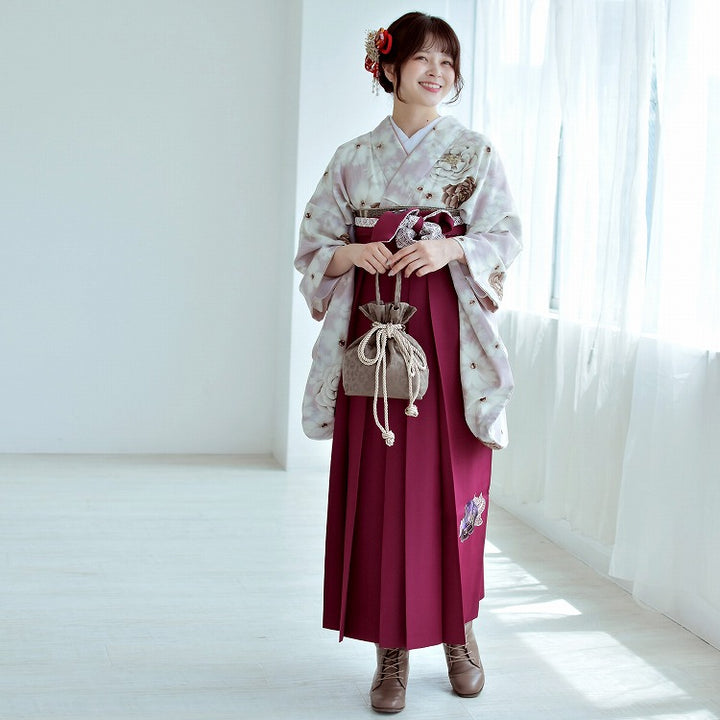 レンタル品】玉城ティナ×紅一点 2尺袖 袴 17点セット 91-99cm