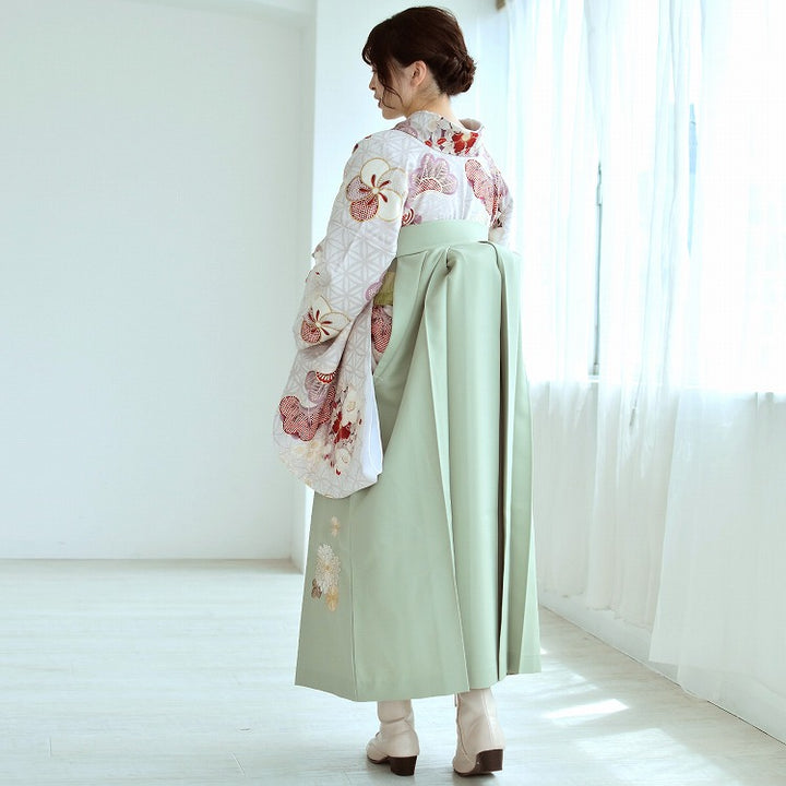 レンタル品】九重 2尺袖 袴 17点セット 91-99cm 日本製 レトロ