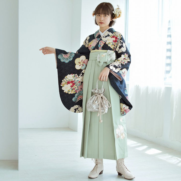 2尺袖 ブランド 九重 ポリエステル着物 袴用 モダン 2尺袖 ブランド 九重 ポリエステル着物 袴用 モダン 2尺袖 ブランド