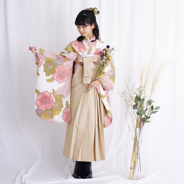 レンタル品】ひよこ商店 2尺袖 袴 15点セット 83-87cm レトロ