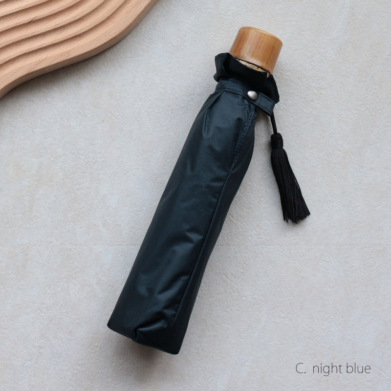 日傘 完全遮光 100％遮光 折りたたみ 50cm コンパクト（2512622501）【キットB】