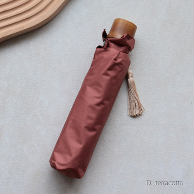 日傘 完全遮光 100％遮光 折りたたみ 50cm コンパクト（2512622501）【キットB】