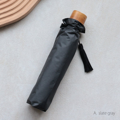 日傘 完全遮光 100％遮光 折りたたみ 50cm コンパクト（2512622501）【キットB】