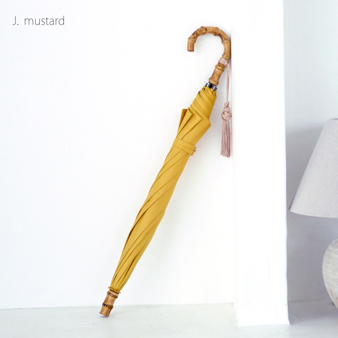 utatane 日傘（長傘） 一級遮光晴雨兼用 ベーシック系 無地 黒系