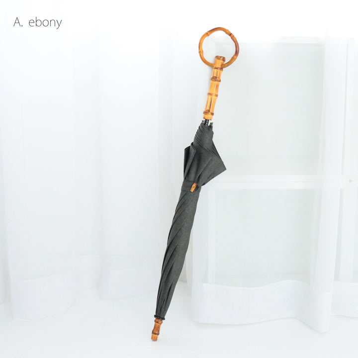 日傘 完全遮光 100%遮光 長傘 47cm スライドショート リング 日傘 完全遮光 100%遮光 長傘 47cm スライドショート リング