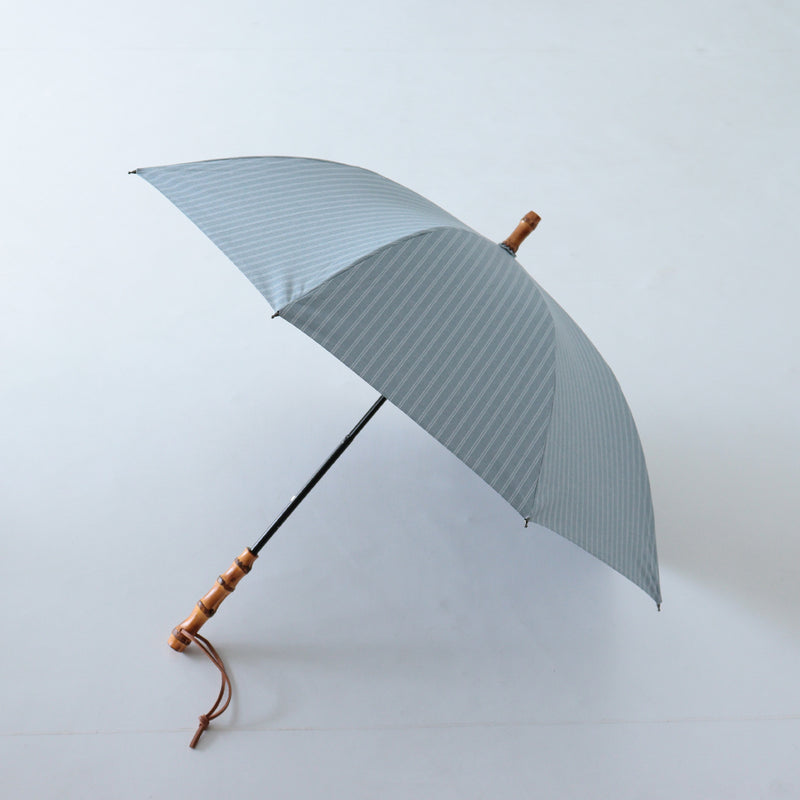 日傘 完全遮光 100％遮光 長傘 47cm スライドショート ストレートハンドル（2513617801）【キットA】